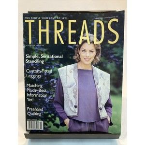 Taunton's Threads Magazine November 1997 #73 See Pics for Articles
